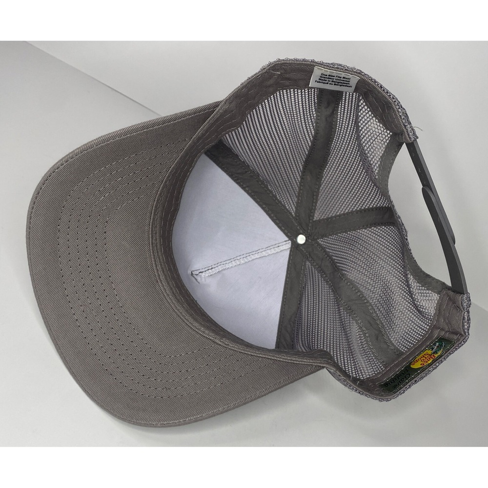 Bass Pro Shops SnapBack Trucker Hat. Gray.One Size Fits All. Excellent Condition - Picture 8 of 8